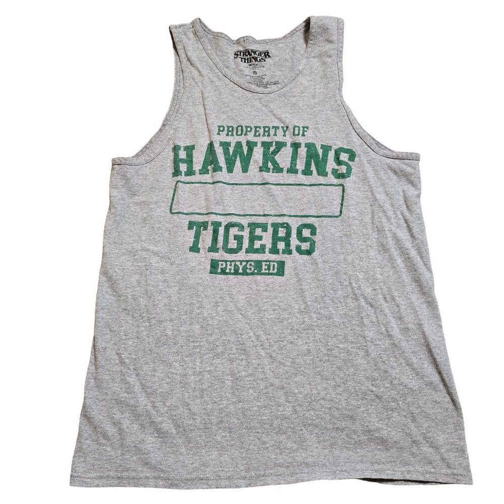 Stranger Things Hawkins‎ Gym Tank Size S Excellent Used Condition
